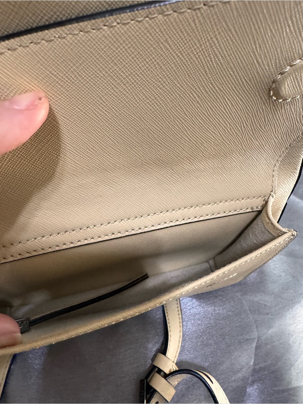 Botkier Cream Structured Backpack - Picture 4 of 13